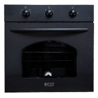Встраиваемый газовый духовой шкаф RICCI RGO-610BL